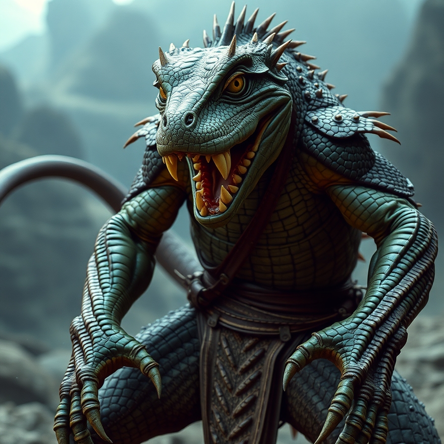 Lizard Man Warrior